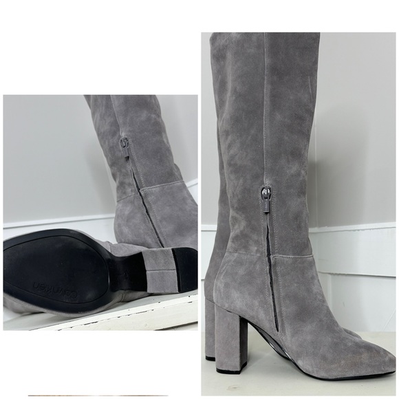 CALVIN KLEIN  LEATHER BOOTS - Picture 5 of 6